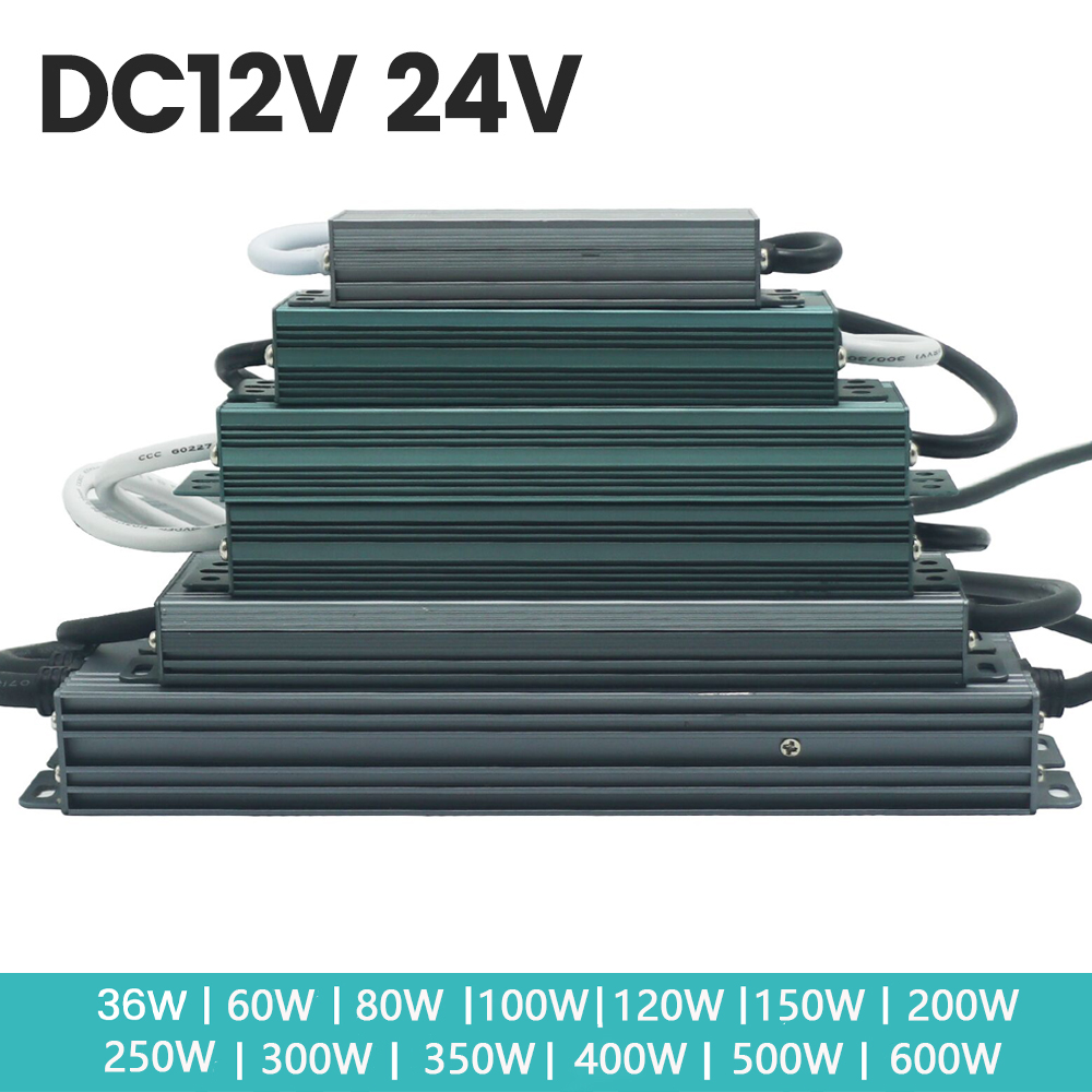 Outdoor Power Transformer - IP67 Waterproof Power Supply Driver 60W