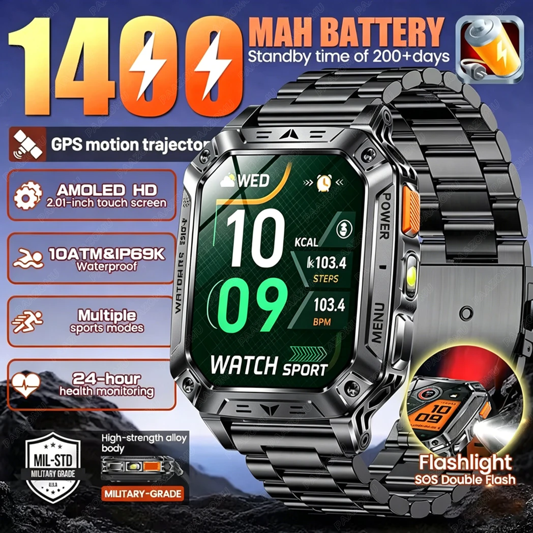 Outdoor Power Hours - 2026 New Built-in 1400mAh Super Large