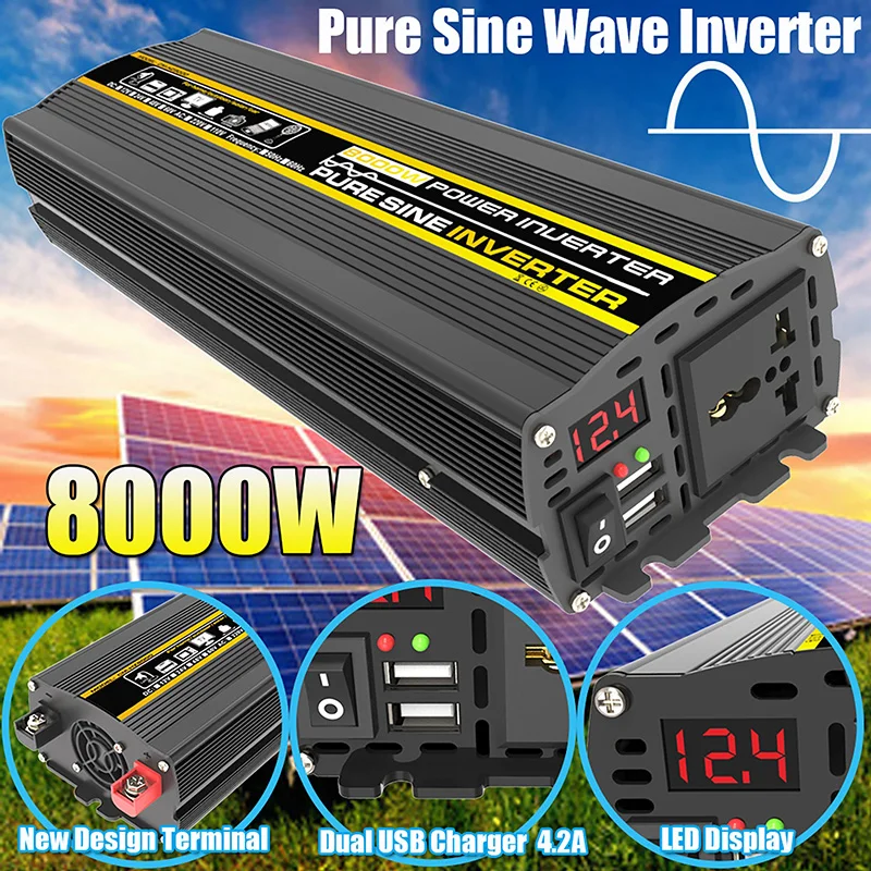 8000/6000/4000/3000W Pure Sine - đánh giá và giá Outdoor Power Transformer