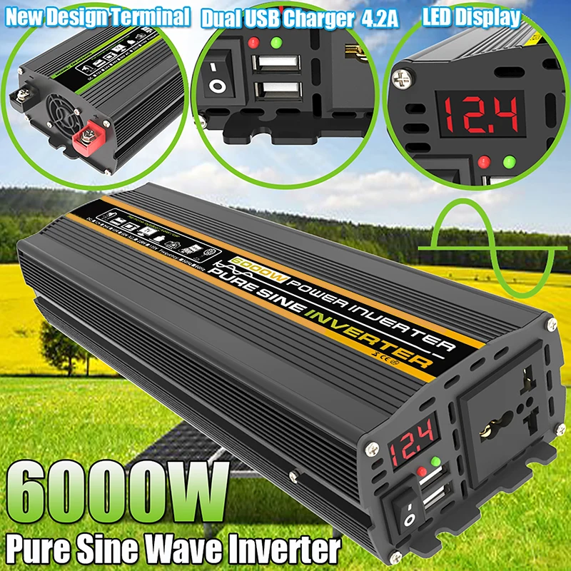8000/6000/4000/3000W Pure Sine - đánh giá và giá Outdoor Power Transformer