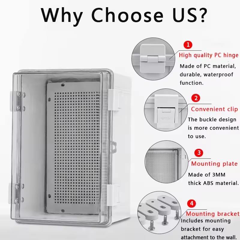 IP66 Waterproof Junction Box G - đánh giá và giá Outdoor Powerwall