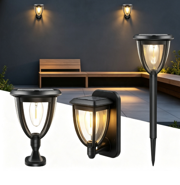 2PCS Outdoor Solar Light, Sola - đánh giá và giá Outdoor Powerwall