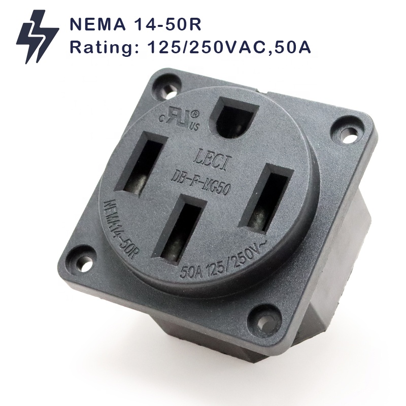 NEMA 14-50R Receptacle 50 Amp  - đánh giá và giá Outdoor Power Inlet Box