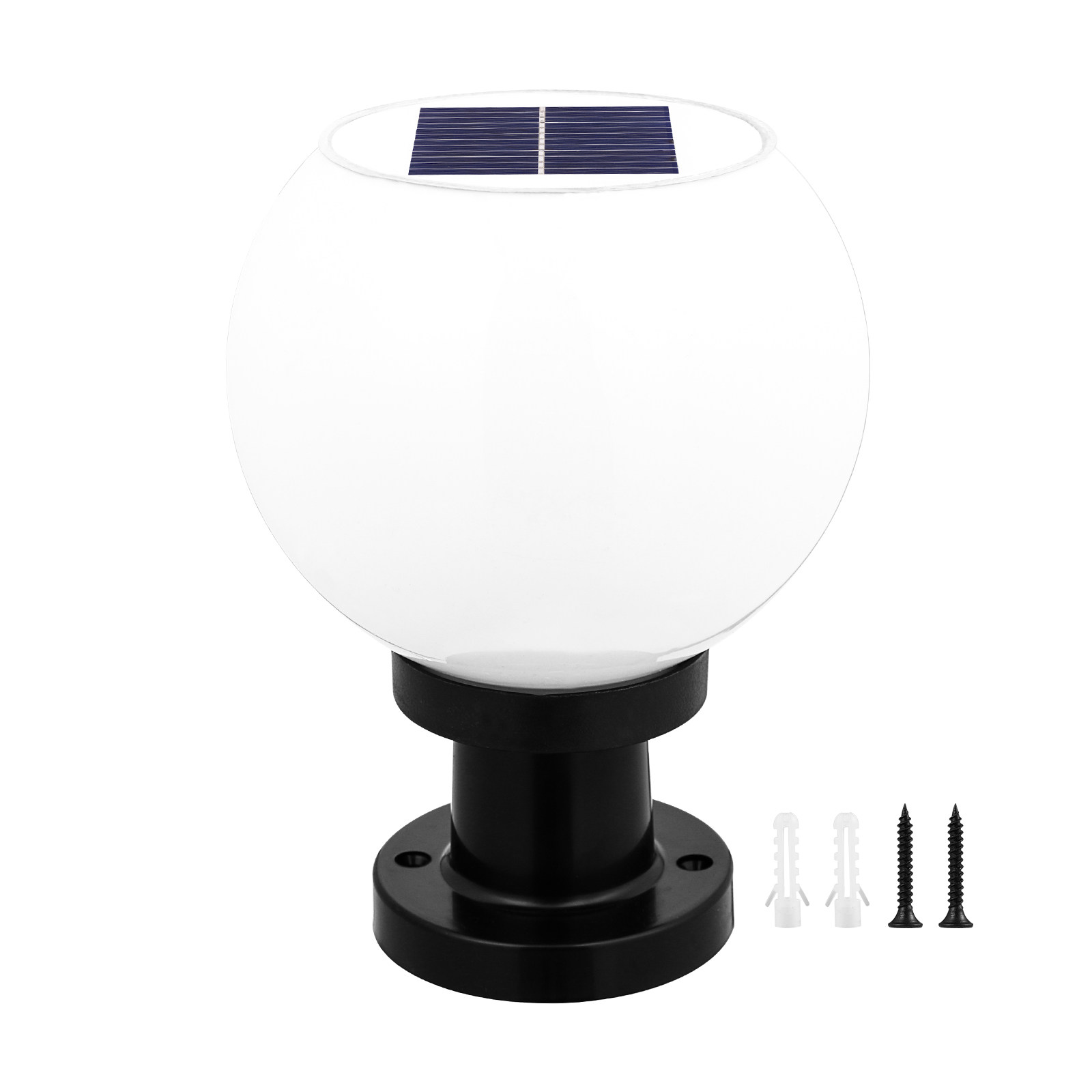 1 Solar Powered Round LED Wall - đánh giá và giá Outdoor Powerwall