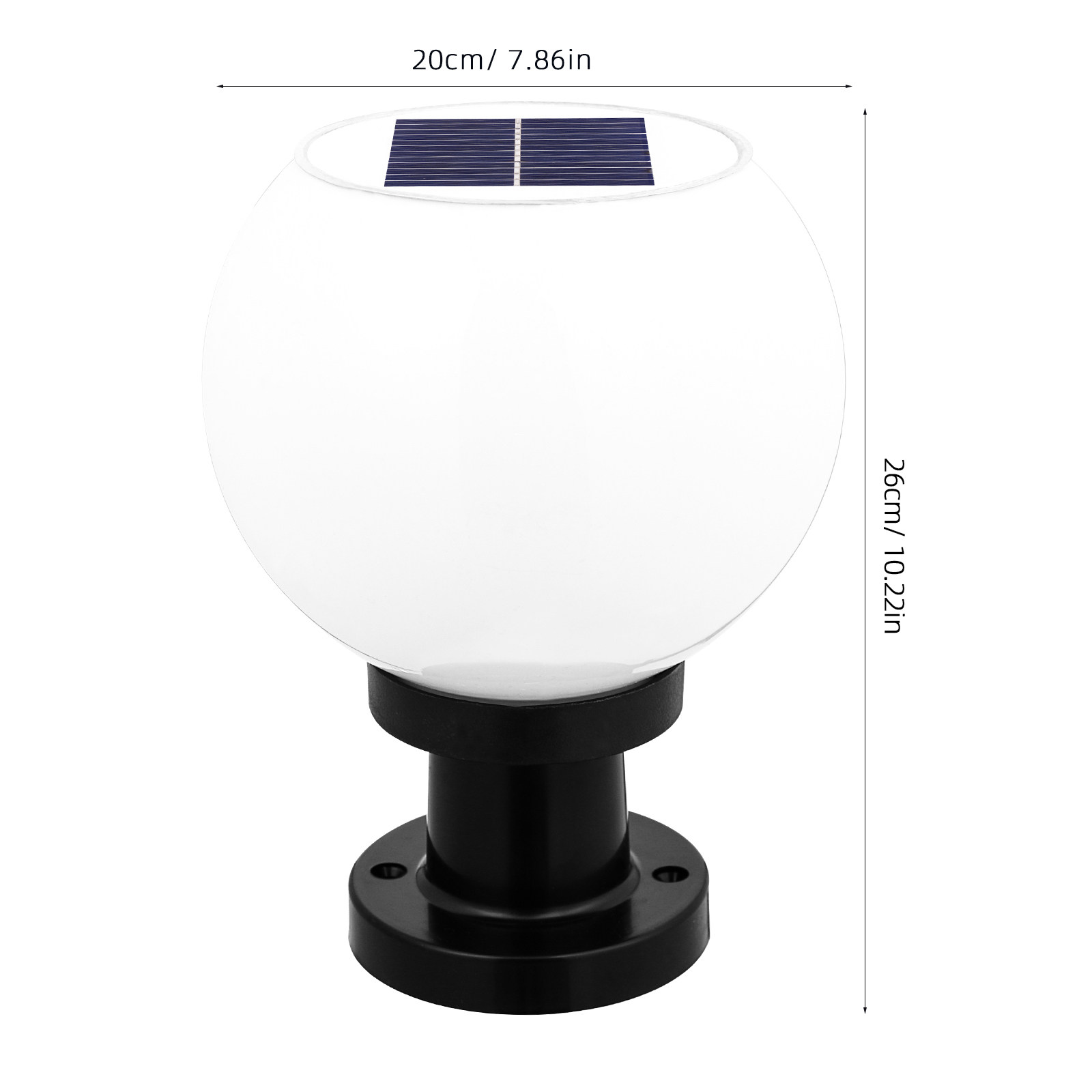 1 Solar Powered Round LED Wall - đánh giá và giá Outdoor Powerwall