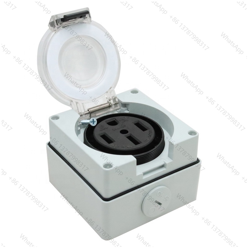 50 Amp Generator RV Power Inle - đánh giá và giá Outdoor Power Inlet Box