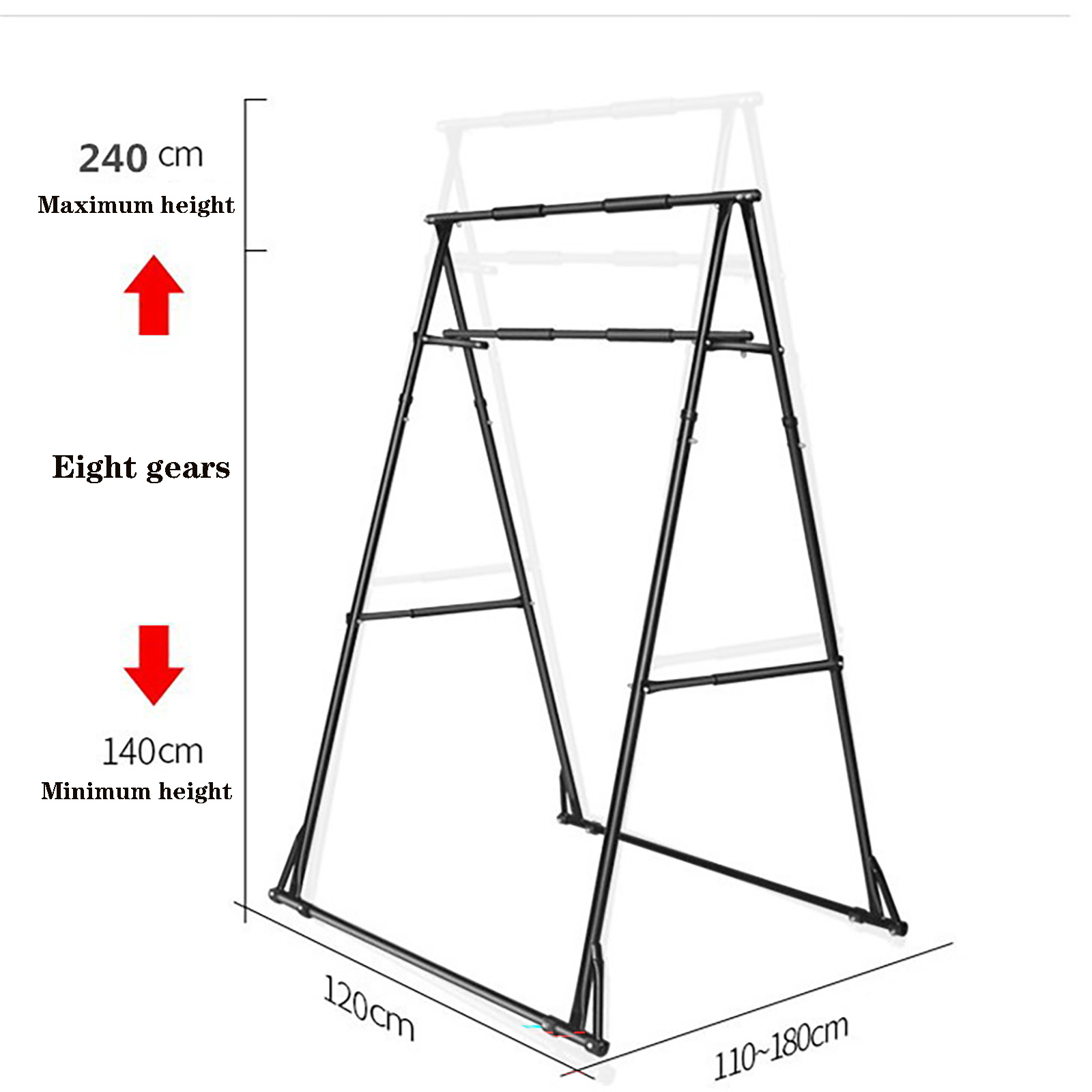 Good Quality Home Gym Pull up  - đánh giá và giá Outdoor Power Tower Pull Up Bar