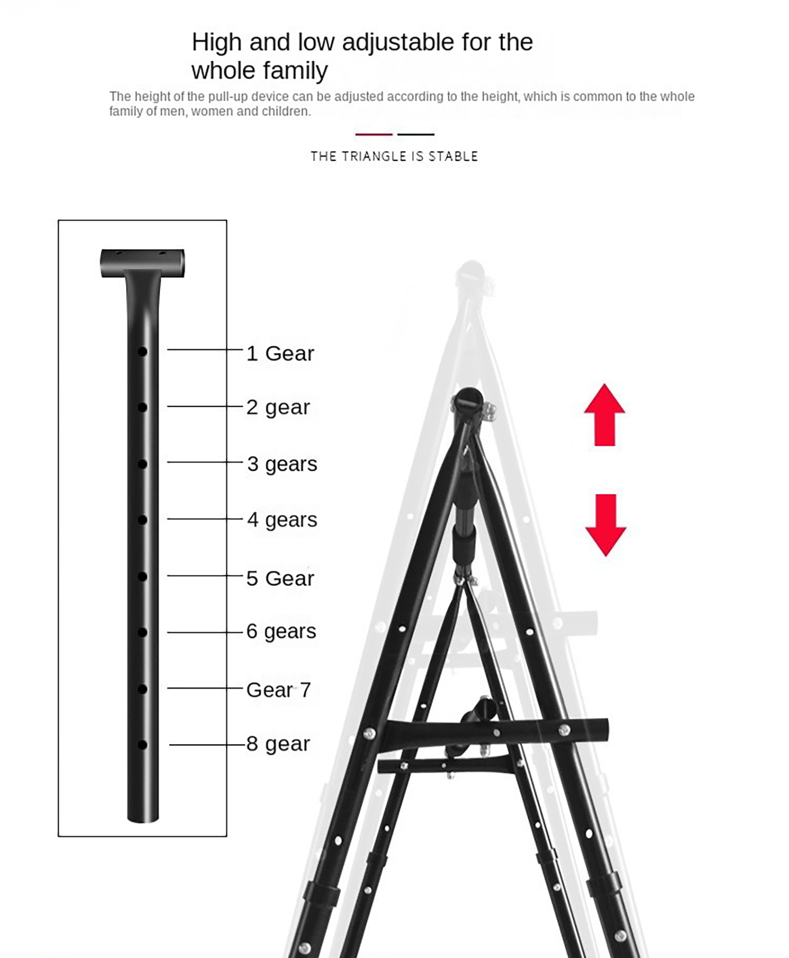Good Quality Home Gym Pull up  - đánh giá và giá Outdoor Power Tower Pull Up Bar