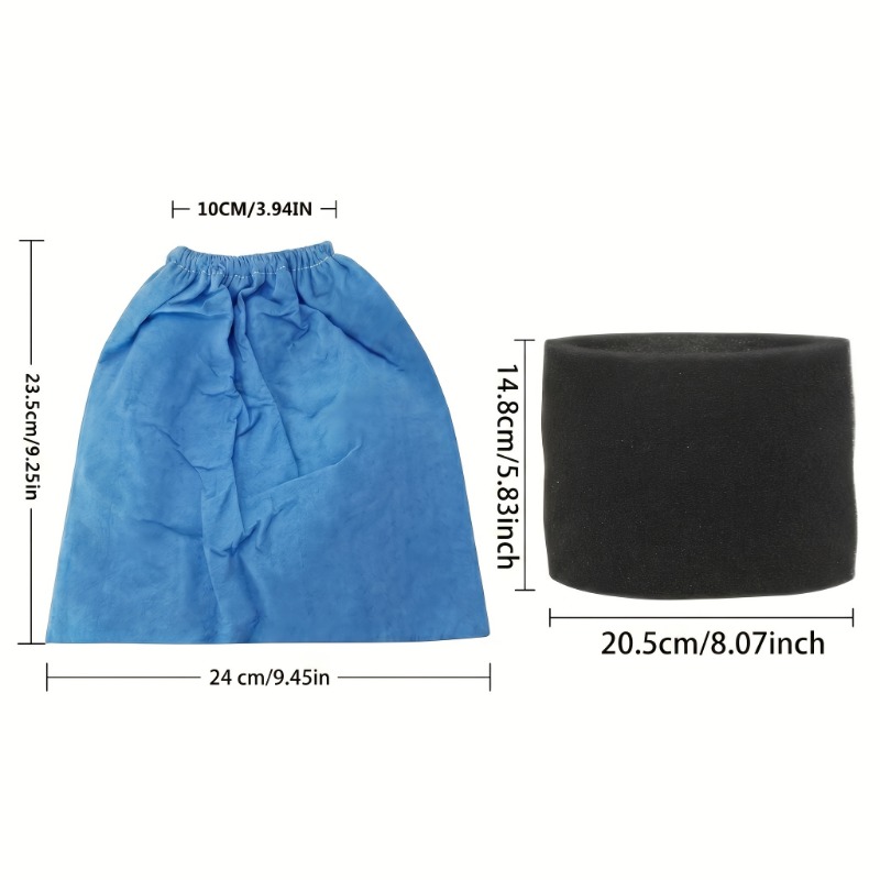 2 Foam Sleeve Filters + 2 Non- - đánh giá và giá Wet Dry Vacuum Shop