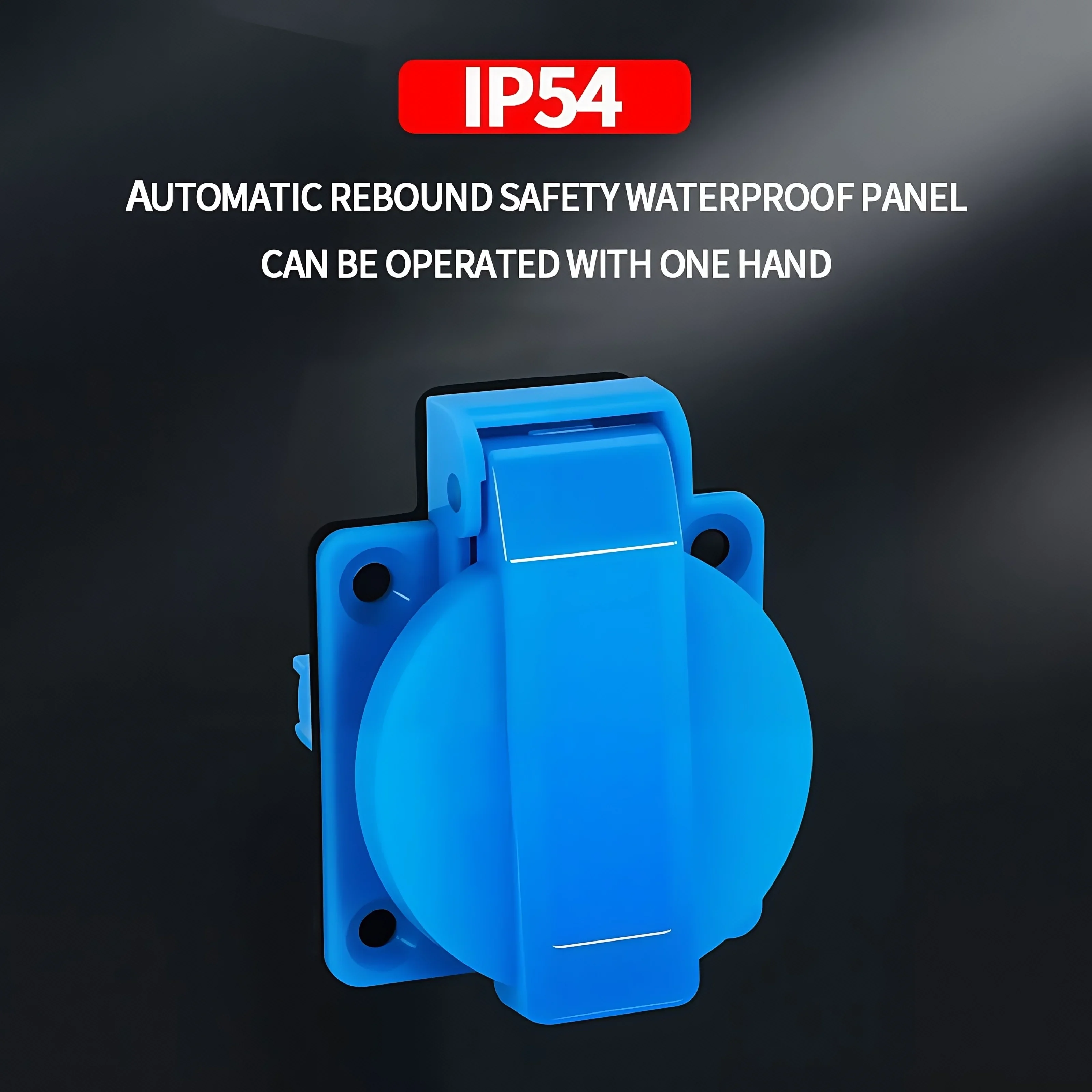 IP54 16A Waterproof Industrial - đánh giá và giá Outdoor Power Inlet Box