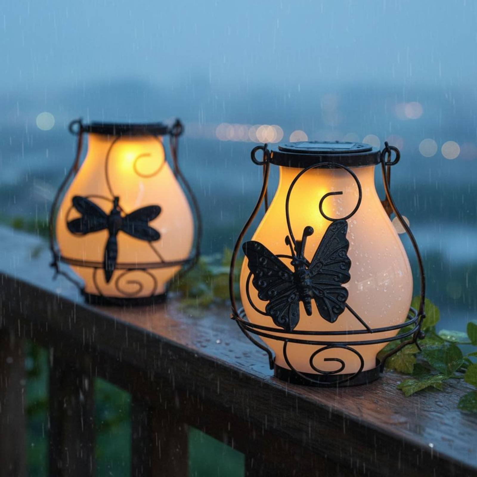 Solar Butterfly Lantern Waterp - đánh giá và giá Outdoor Powerwall