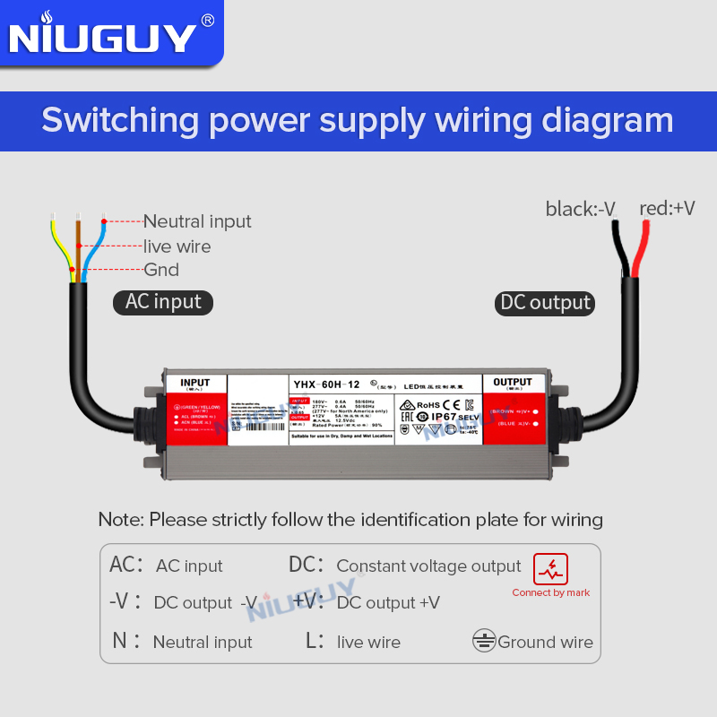 IP67 waterproof power supply 6 - đánh giá và giá Outdoor Power Transformer