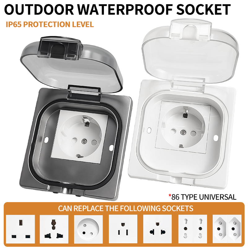 IP65 Waterproof Outdoor Socket - đánh giá và giá Outdoor Powerwall