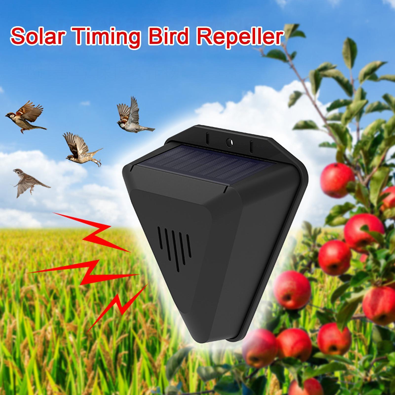 Solar Timer Bird Repeller With - đánh giá và giá Outdoor Power Hours